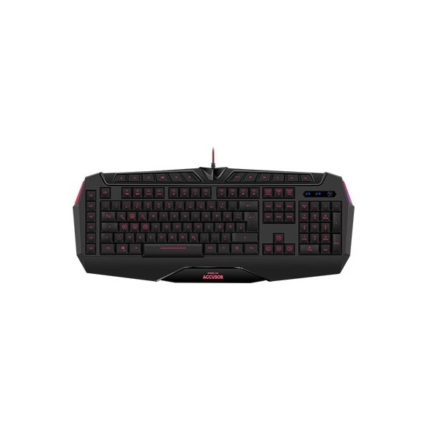 Tastatura SPEEDLINK ACCUSOR Advanced Gaming Keyboard black, US Layout, SL-670005-BK-US