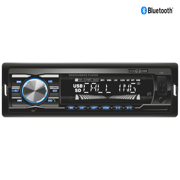 SAL Auto radio, 4 x 45W, Bluetooth, FM, USB/SD/AUX, daljinski - VB 3100