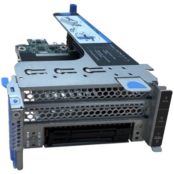 Lenovo ThinkSystem SR650 V2/SR665 x16/x8/x8 PCIe G3 Riser 1/2 Option Kit v2, 3-Slot Riser Cage (full-height slots) 3-Slot PCIe 3