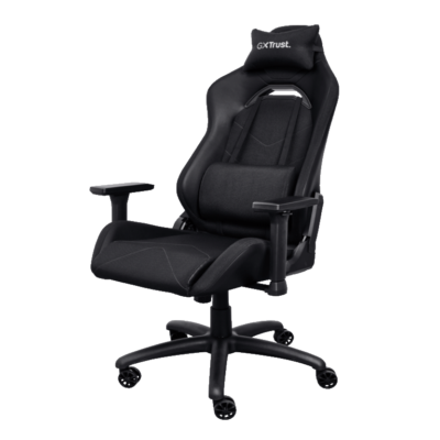 Trust GXT 714 gaming stolica RUYA, crna, udobna, podesiva, ergonomska, eco materijal