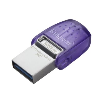 Kingston DT microDuo 3C 128GBUSB Type-A and USB Type-C portUp to 200MB/s read