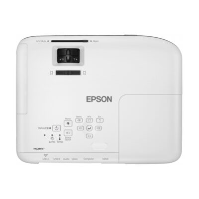 PROJEKTOR EPSON EB-W51 1280×800, WXGA 16000:1  4,000 ANSI Lumens,USB 2.0 Type A,USB 2.0 Type B, VGA in, HDMI in, Composite in, gar.24mj.