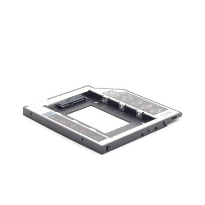 SSD HDD Caddy mobile za notebook univerzalni 9,5mm,  2,5” SSD/HDD, GEMBIRD, MF-95-01