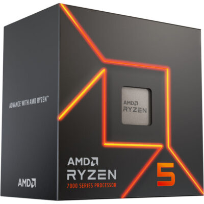 AMD Ryzen 5 7600 AM5 BOX6 cores,12 threads,3.8GHz,32MB L3,65W