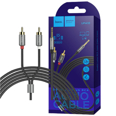 hoco. Audio kabl RCA na 3.5 mm, dužina 1.5 metar – UPA 10 RCA to 3.5mm