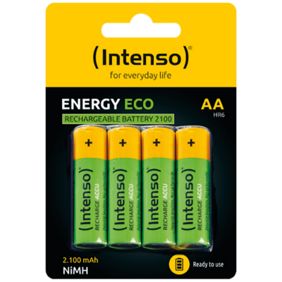 (Intenso) Baterija punjiva AA / HR6, 2100 mAh, blister 4 komada – AA / HR6/2100