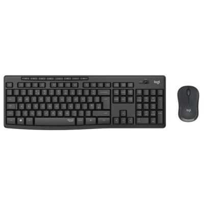 LOGITECH MK295 Silent Wireless Combo – GRAPHITE –