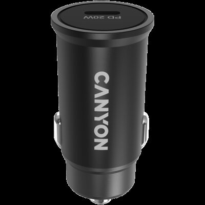 CANYON car charger C-20 PD 20W USB-C Black