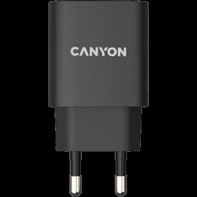 CANYON charger H-20-02 PD 20W USB-C Black