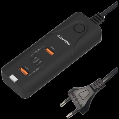 CANYON charger H-10 PD 20W QC 3.0 18W 2USB-A