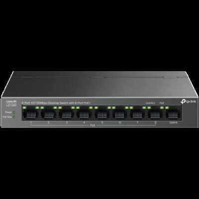 TP-Link LS109P 9-Port 10/100 Mbps Desktop Switch