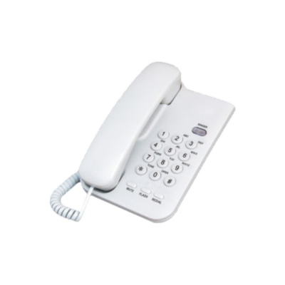 MeanIT Telefon analogni, stolni, bijeli – ST100 White