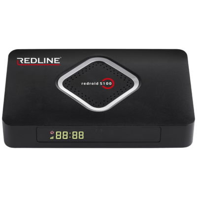 REDLINE Prijemnik DVB-S2/Android, 1/8GB, 4K, Bluetooth, LAN/WiFi – REDROID S100