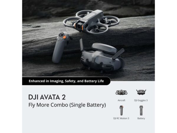 DJI Avata 2 Fly More Combo (Single Battery)