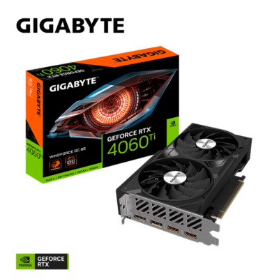 Gigabyte VGA 4060 Ti WF;8GB GDDR6 128bit 2xDP, 2xHDMI;