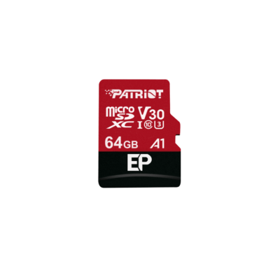 Patriot microSD 64GBEP V30 A1, C10, U3R/W : 90/80MB