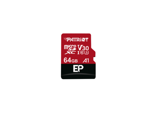 Patriot microSD 64GB; EP V30 A1