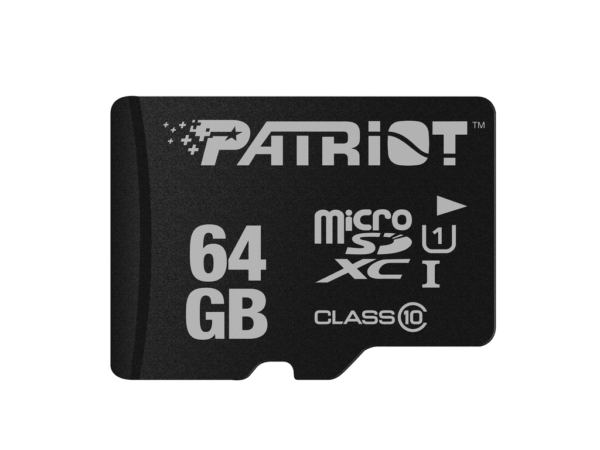 Patriot microSD 64GB; UHS-I