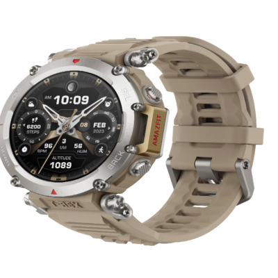 Amazfit T REX Ultra Sahara Outdoor GPS; 316L Stainless Steel; 20 dana baterija; 1.39” display