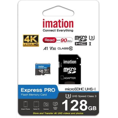 IMATION microSD 128GB UHS-I U3 V30 4K