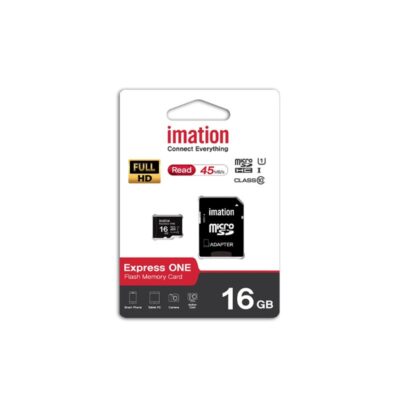 IMATION microSD 16GB U1 Class10 + adapter