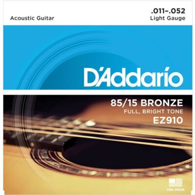 D'Addario EZ910 11-52 žice za akustičnu gitaru