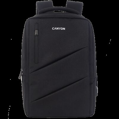 CANYON backpack BPE-5 Urban USB 15.6” Black