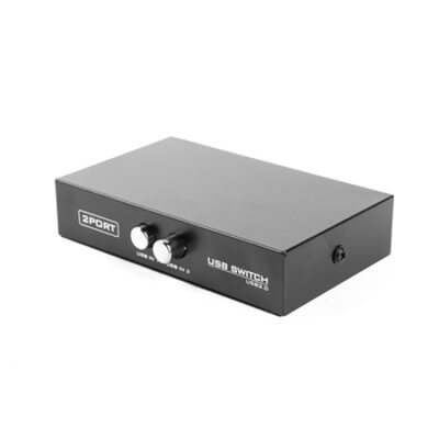 Manual USB data 2port switch 2>1, GEMBIRD, DSU-21