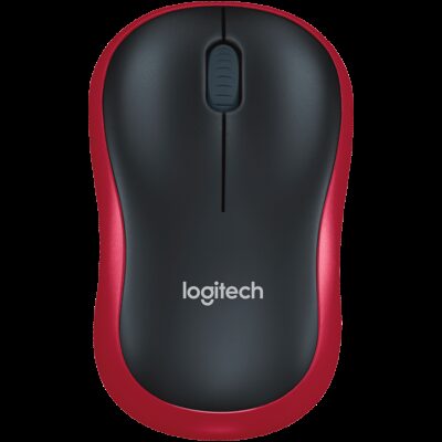 LOGITECH M185 Wireless Mouse – RED – EER2