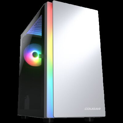 COUGAR | Purity RGB White | PC Case | Mini Tower