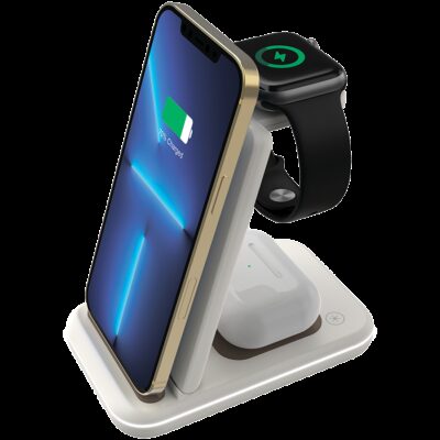 CANYON wireless charger WS-304 15W 3in1 Cosmic