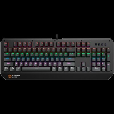 CANYON Wired multimedia gaming keyboard with