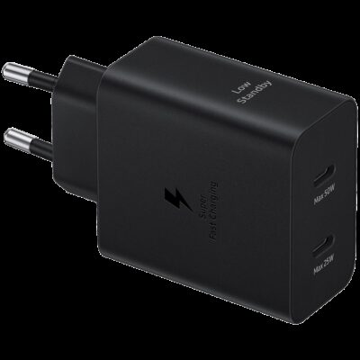 Samsung 50W USB-C Power Adapter Duo Black (1.8m