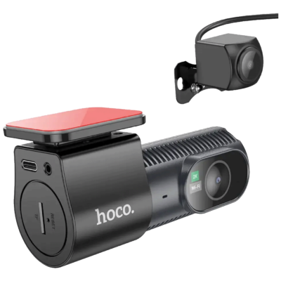 hoco. Auto kamera, 4 Mpxiel, Dual Camera, 2K, microSD – DV8