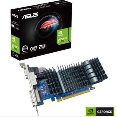 ASUS GT710-SL-2GD5-BRK-EVONVIDIA GeForce GT 7102GB GDDR5, 64bit, 1xDVI-D, 1x D-Sub,