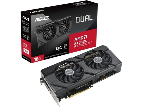 ASUS DUAL RX 7800 XT OC 16GB