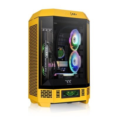 Thermaltake The Tower 300Bumblebee Yellow,  mATXMicro Tower Case