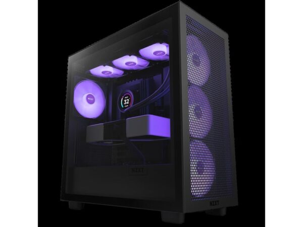 NZXT CASE H7 FLOW BLACK RGB