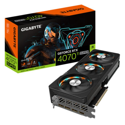 Gigabyte VGA 4070 Ti Super 16GGaming OC 16G, GDDR6X, 256bit,3x DP, 1x HDMI