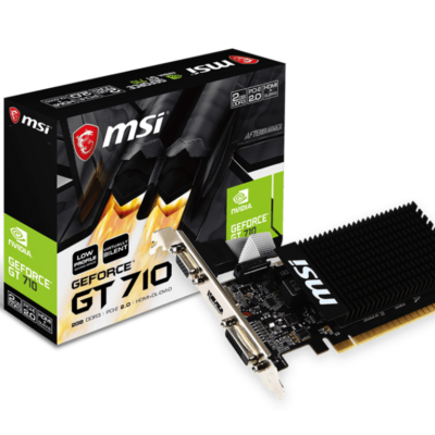 MSI VGA GT 710 2GD3H LPNVIDIA GeForce GT 7102GB DDR3 64bit;VGA,DVI,HDMI