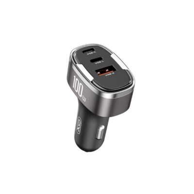 Auto punjac XO inteligentni CC61 100W 2X Type C+USB