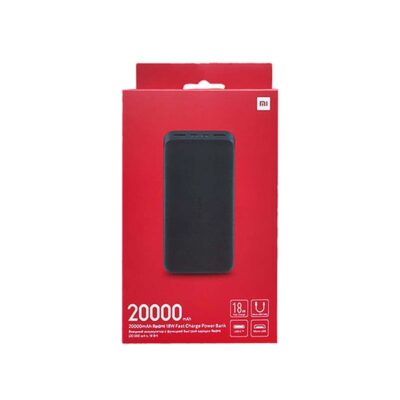 Power Bank Xiaomi Redmi 20000mAh 18W Fast Charger Black