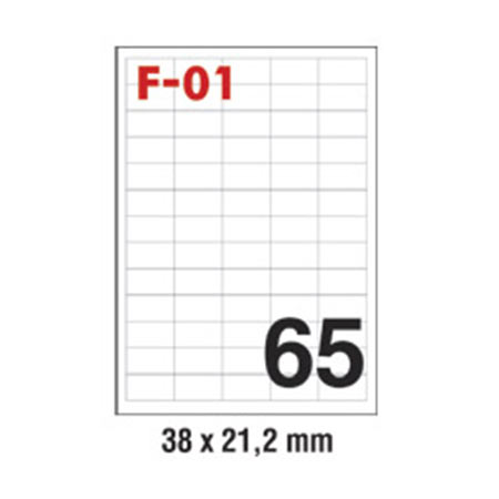NALJEPNICA 38×21,2 FORNAX F-01 ,100/1