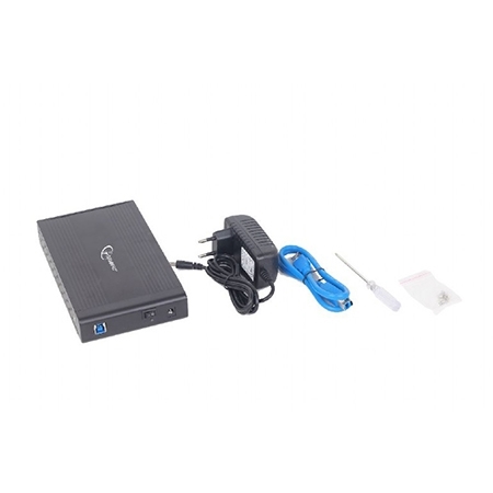 Kućište za externi 3,5″ HDD GEMBIRD EE3-U3S-3 SATA USB 3.0, black