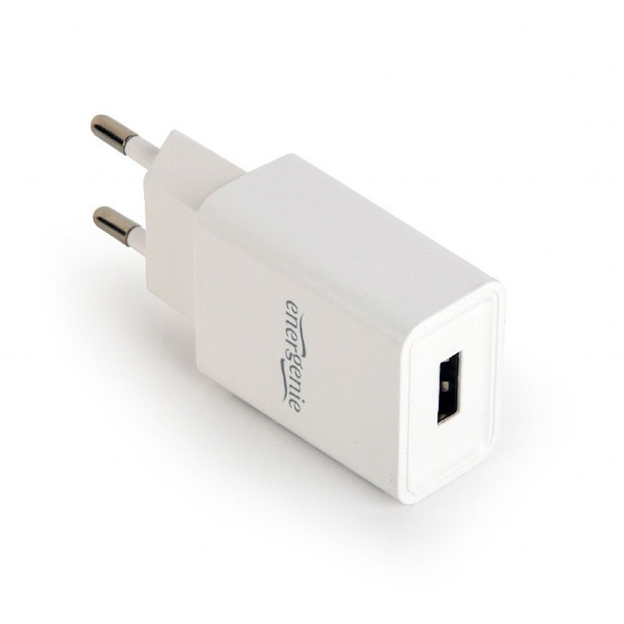 USB univerzalni punjač, 5V, 2,1A, GEMBIRD EG-UC2A-03-W, white