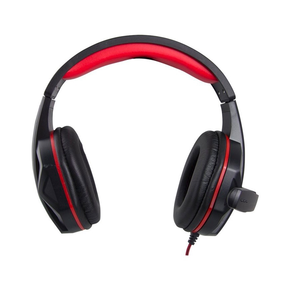 Slušalice sa mikrofonom ESPERANZA ARROW, gaming, 3,5mm, 4-pin, black red, PS4/PS5 kompatibilne, EGH360