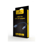 USB 3.0 adapter/kabl GEMBIRD Type-C CM/AF 15cm, A-USB3C-OTGAF-01