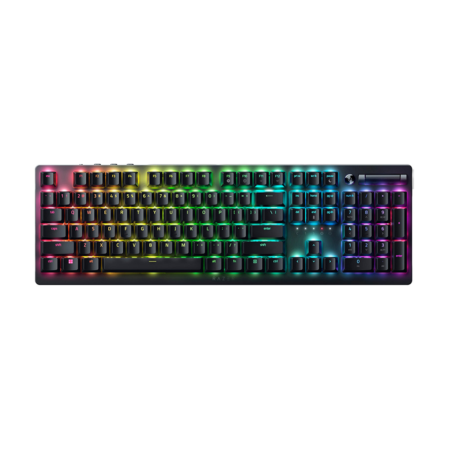Tastatura Razer DeathStalker V2 Pro – Wireless Low Profile Optical Gaming Keyboard (Linear Red Switch) – US Layout – FRML RZ03-04360100-R3M1