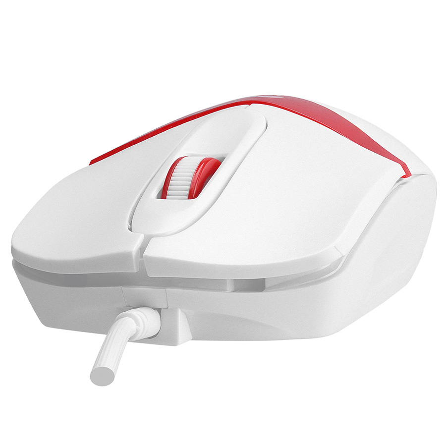 Miš Everest SM-220 USB White/Red 1200dpi 3D Optical, 36344