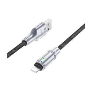 USB kabal BOROFONE BU40 Advantage charging data cable 1,2m, 2,4A  iPhone/lightning black